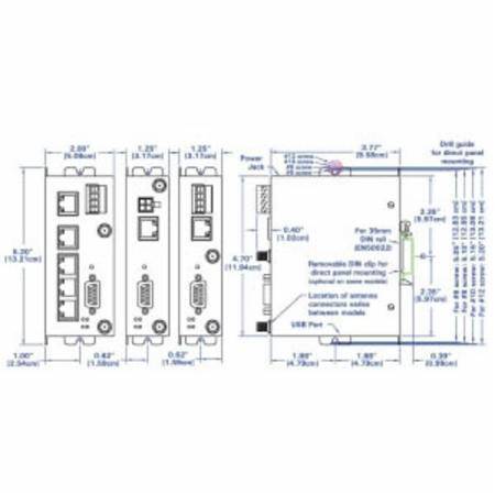 Red Lion Controls, Inc. RAM-6921-EU-3G Sixnet® Network Cellular Router