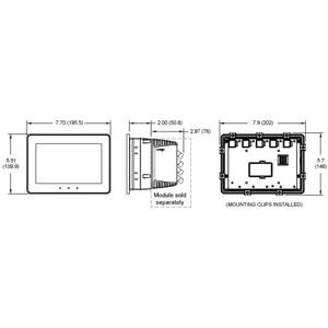 Red Lion Controls Inc. G07C0000 Graphite® HMI Operator Interface Terminal