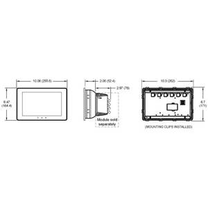 Red Lion Controls Inc. G09C0000 Graphite® HMI Operator Interface Terminal
