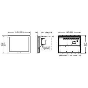 Red Lion Controls Inc. G15C0000 Graphite® HMI Operator Interface Terminal