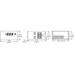 Red Lion Controls Inc. PAXLIT00 AC Current Meter