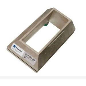 Roxtec CSF0000080035 Integrated Compression Unit Seal Frame, 5.512 in H x 2.953 in W x 2.362 in D, 1 Spaces, Aluminum