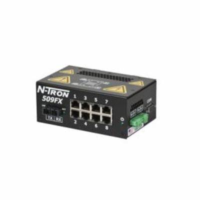 redlion® N-Tron Networking 509FX-SC Ethernet Switch, RJ45 Connector Port