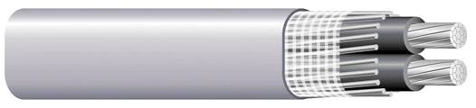 Cut to Order - 2-2-2 AWG Stranded (7) Aluminum 600 V SEU Service Entrance Cable- Non-Returnable