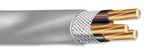 Cut to Order - 4-4-4 AWG Stranded (7) Aluminum 600 V SEU Service Entrance Cable- Non-Returnable