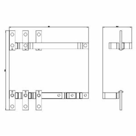 Siemens AG 3RA1953-2M SIRIUS Contactor Assembly Kit