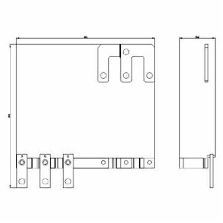 Siemens AG 3RA1953-2N SIRIUS Contactor Assembly Kit