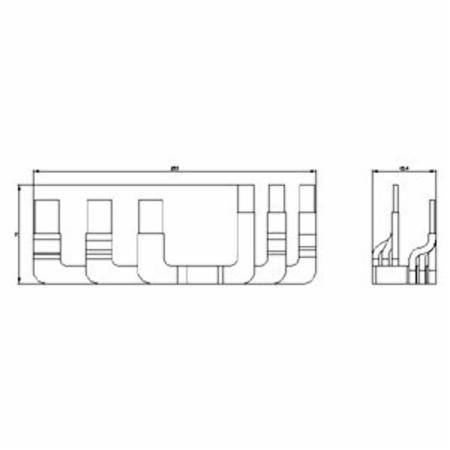 Siemens AG 3RA1953-3G SIRIUS Contactor Assembly Kit
