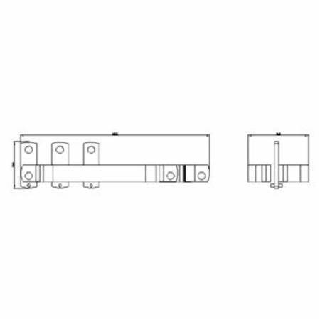 Siemens AG 3RA1973-3D SIRIUS Contactor Link Rail Set