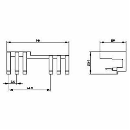 Siemens AG 3RA2913-3DA2 SIRIUS Contactor Wiring Module