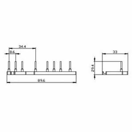 Siemens AG 3RA2913-3EA1 SIRIUS Contactor Wiring Module