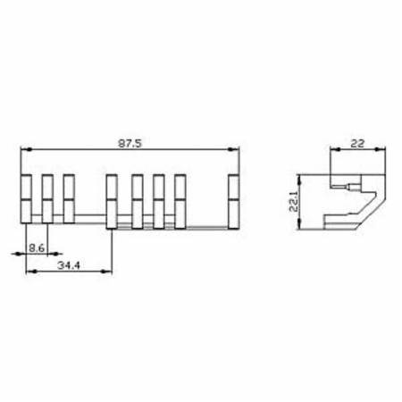 Siemens AG 3RA2913-3EA2 SIRIUS Contactor Wiring Module