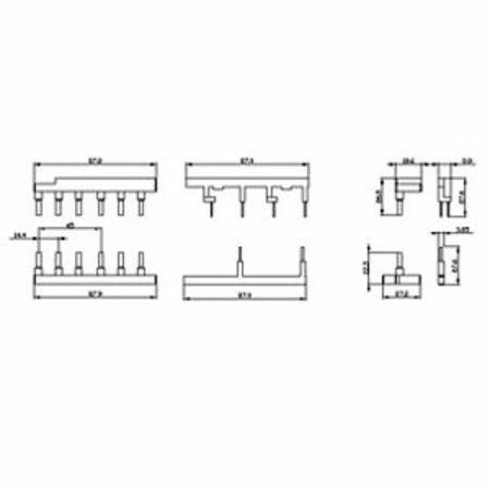 Siemens AG 3RA2923-2AA1 SIRIUS Contactor Wiring Kit