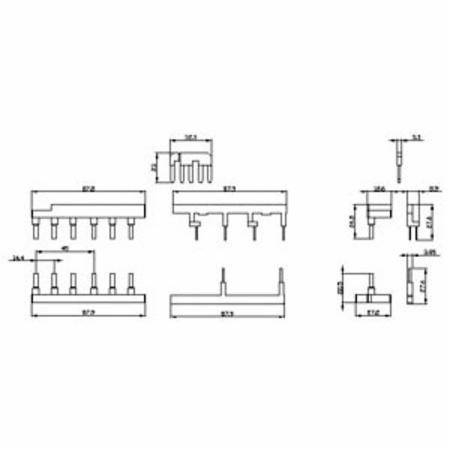 Siemens AG 3RA2923-2BB1 SIRIUS Contactor Wiring Kit