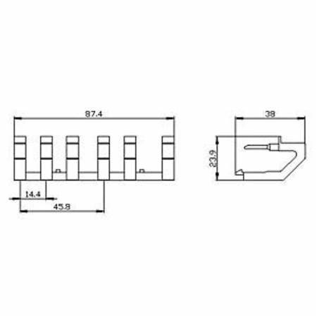 Siemens AG 3RA2923-3EA2 SIRIUS Contactor Wiring Module