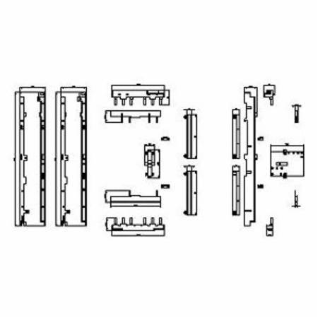 Siemens AG 3RA2933-1BB1 SIRIUS Motor Starter Protector and Contactor Assembly Kit
