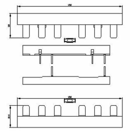 Siemens AG 3RA2943-2AA1 SIRIUS Contactor Wiring Kit