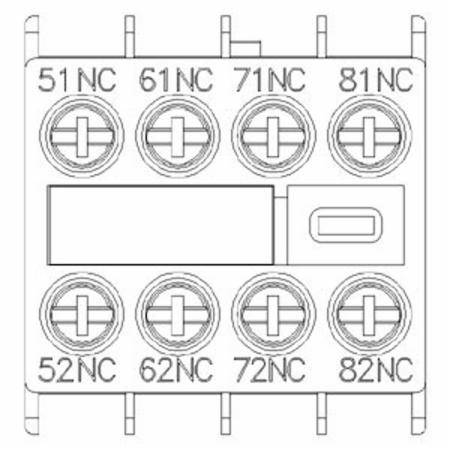 Siemens AG 3RH2911-1XA04-0MA0 SIRIUS Contactor Auxiliary Switch Block