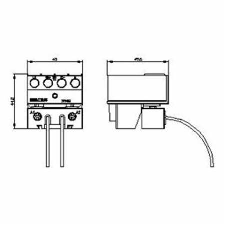 Siemens AG 3RH2924-1GP11 SIRIUS Switching Motor Power Contactor Coupling Link