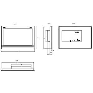 Siemens AG 6AV78633MA200AA0 Industrial Flat Panel Monitor