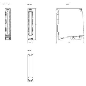 Siemens AG 6ES75211BL100AA0 Digital Input Module
