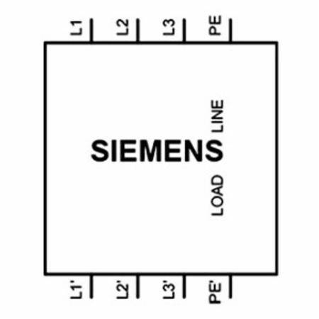 Siemens AG 6SL30000BE360AA0 Line Filter