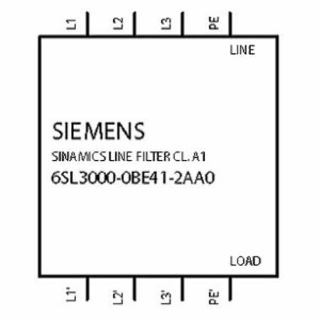 Siemens AG 6SL30000BE412AA0 Line Filter