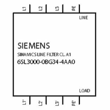 Siemens AG 6SL30000BG344AA0 Line Filter