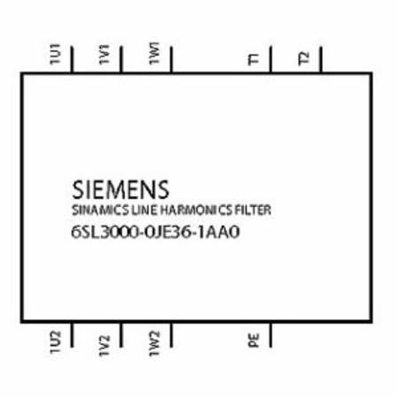 Siemens AG 6SL30000JE361AA0 Line Harmonic Filter