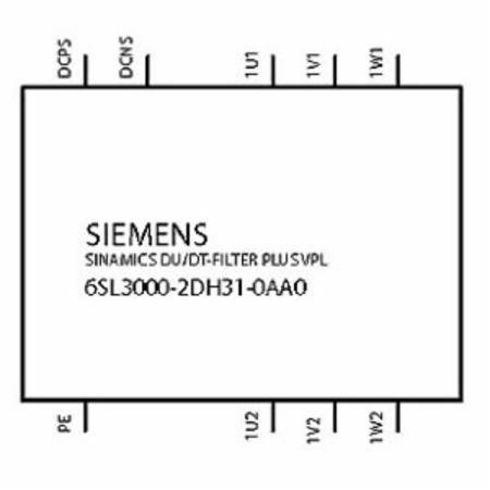 Siemens AG 6SL30002DH310AA0 Motor Module dv/dt Filter and Voltage Peak Limiter
