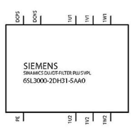 Siemens AG 6SL30002DH315AA0 Motor Module dv/dt Filter and Voltage Peak Limiter