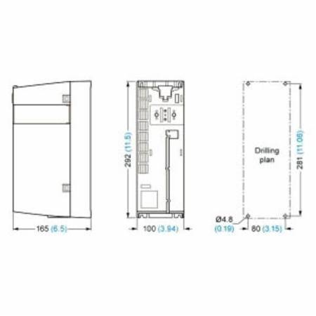 Siemens AG 6SL32101PB155UL0 Power Module