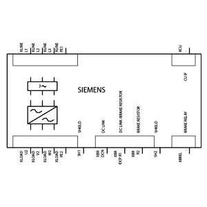 Siemens AG 6SL32101PC222AL0 Power Supply Module