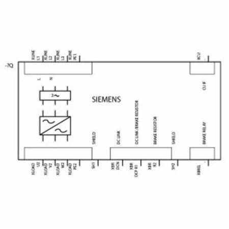 Siemens AG 6SL32101PC228AL0 Power Module