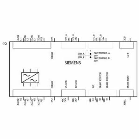 Siemens AG 6SL32101PC280UL0 Power Module