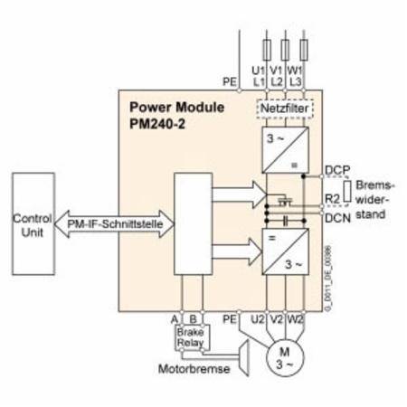 Siemens AG 6SL32101PE143AL1 Power Module