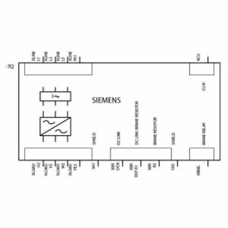 Siemens AG 6SL32101PE233AL0 Power Module