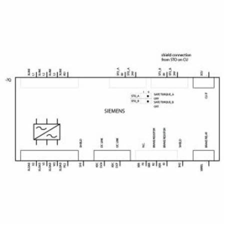 Siemens AG 6SL32101PE318UL0 Power Module