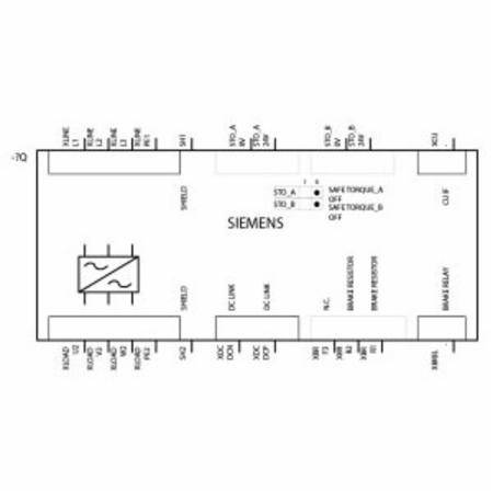 Siemens AG 6SL32101PH223UL0 Power Module