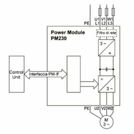 Siemens AG 6SL32230DE388AA0 Power Module