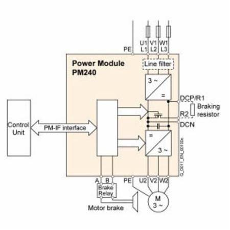 Siemens AG 6SL32240XE413UA0 Power Module