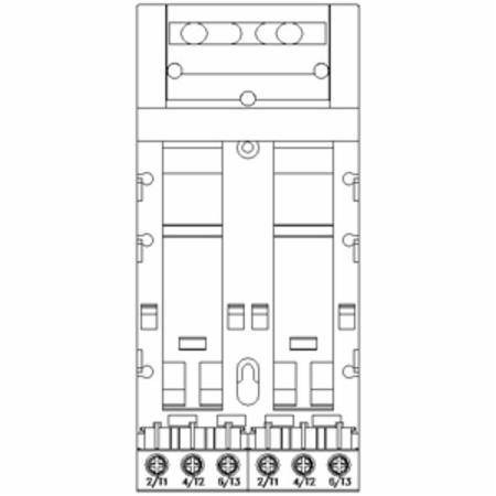 Siemens AG 3RA68220AB SIRIUS® Compact Feeder Expansion Module