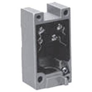 EATON 3SE03-RA E50 Heavy Duty Plug-In Limit Switch Receptacle, NEMA 1/3/3S/4/4X/6/6P/13/IP67 Enclosure, Die Cast Zinc