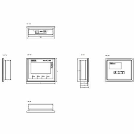 Siemens AG 6AV21232DB030AX0 HMI Basic Panel