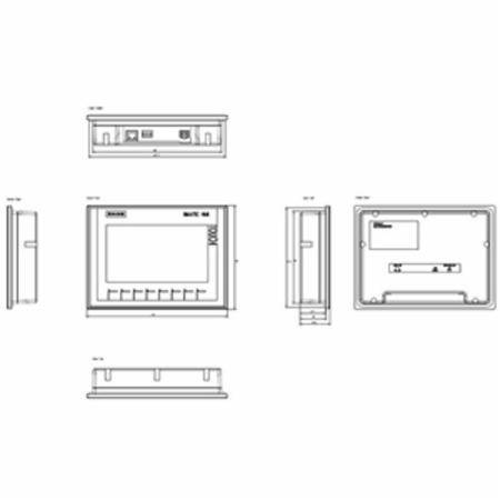 Siemens AG 6AV21232GB030AX0 HMI Basic Panel