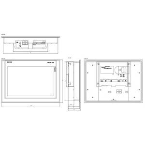 Siemens AG 6AV21240MC010AX0 HMI Comfort Panel
