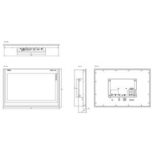 Siemens AG 6AV21240XC020AX0 HMI Comfort Panel