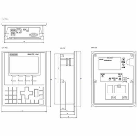 Siemens AG 6AV21241DC010AX0 HMI Comfort Panel