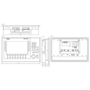 Siemens AG 6AV21241JC010AX0 HMI Comfort Panel