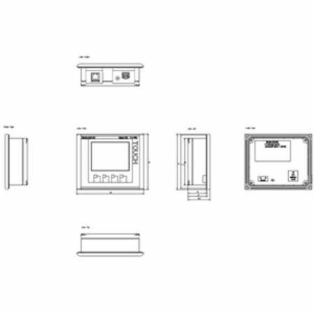Siemens AG 6AV66470AA113AX0 HMI Basic Panel